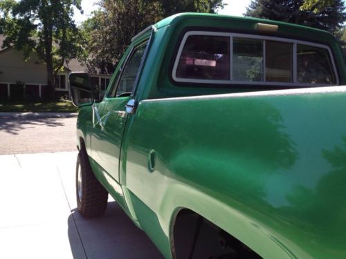 1975 dodge w100 power wagon short wheel base 4x4