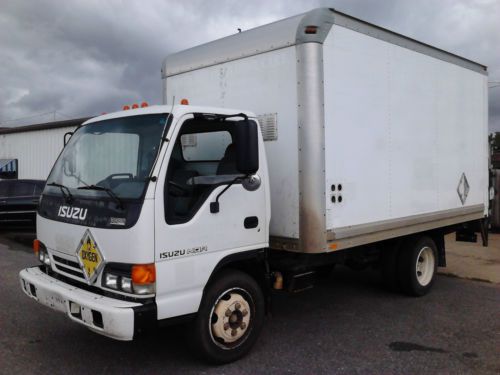 Isuzu nqr turbo diesel 14ft box truck w/ 1600lb interlift gate