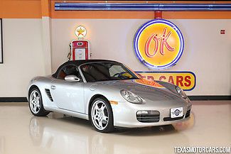2006 porsche boxter s, 1-owner, manual, heated leather, power soft top, 2.9% wac