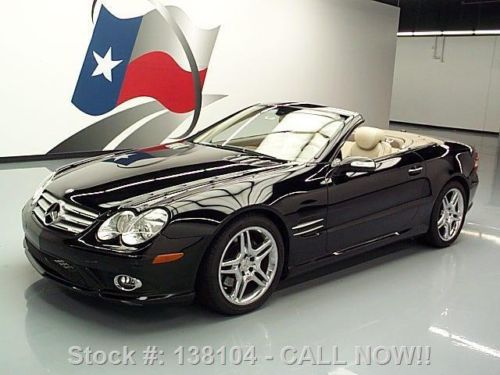 2008 mercedes-benz sl550 roadster hard top navigation texas direct auto