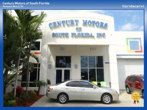 2003 lexus es 300 3.0l v6 auto low mileage leather niada certified warranty