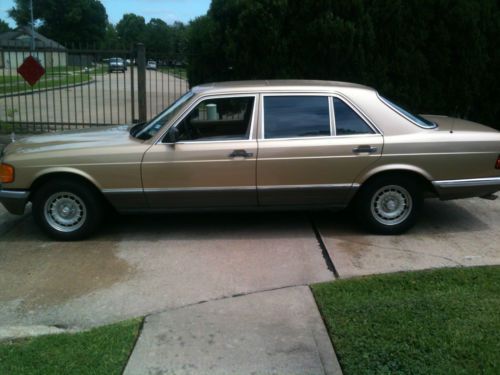 1984 Mercedes 500sel Euro Edition. Great Running with New Tires No Reserve!!!, image 3