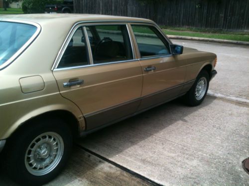 1984 Mercedes 500sel Euro Edition. Great Running with New Tires No Reserve!!!, image 5
