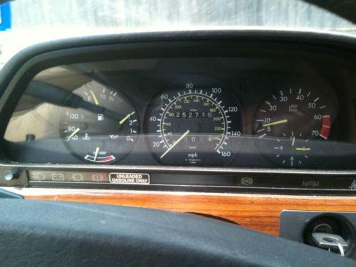 1984 Mercedes 500sel Euro Edition. Great Running with New Tires No Reserve!!!, image 9