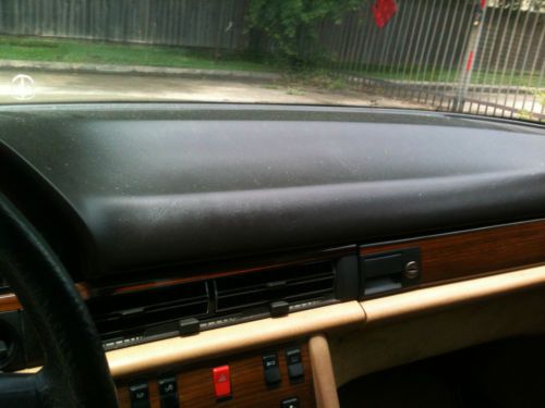 1984 Mercedes 500sel Euro Edition. Great Running with New Tires No Reserve!!!, image 12