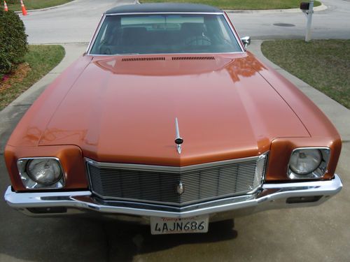 1971 chevy monte carlo a true survivor very good original condition not a resto