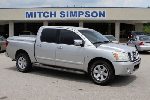 2004 nissan titan crew cab 5.6 le leather loaded