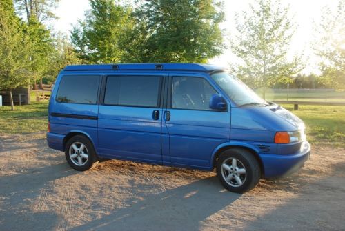 2002 volkswagen eurovan westfalia weekender poptop