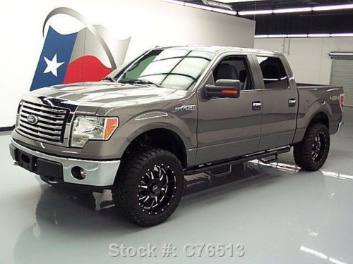 2011 ford f-150 crew tx edition 4x4 lift 5.0l v8 28k mi texas direct auto