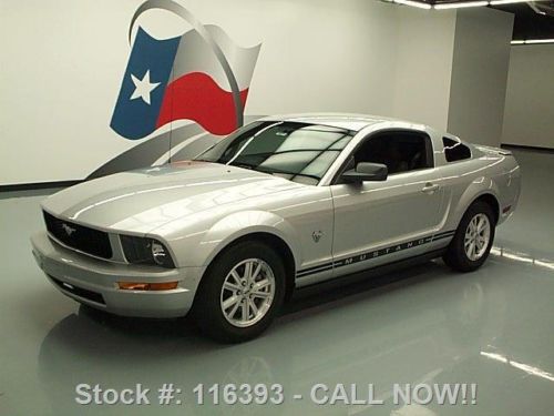 2009 ford mustang v6 deluxe automatic spoiler 37k miles texas direct auto