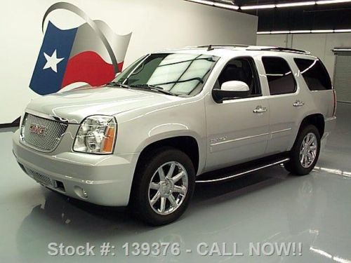 2012 gmc yukon denali sunroof nav dvd rear cam 20&#039;s 25k texas direct auto