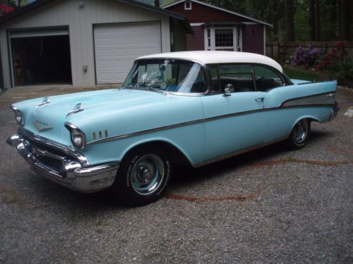 1957 chevrolet bel air sport coupe hardtop 2-door 5.7