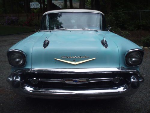 1957 Chevrolet Bel Air Sport Coupe Hardtop 2-Door 5.7, image 3