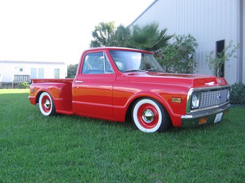 1969 chevy pick up truck resto mod 350 700r 4-corner airbags
