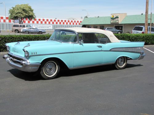1957 Chevrolet Bel Air Convertible, US $34,900.00, image 3
