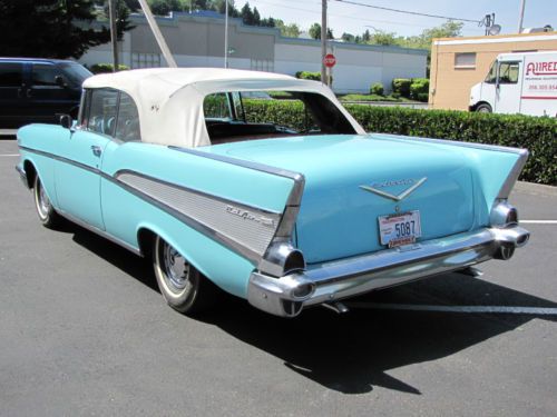 1957 Chevrolet Bel Air Convertible, US $34,900.00, image 5