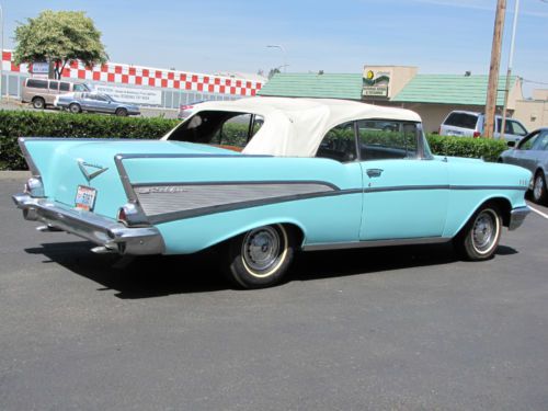 1957 Chevrolet Bel Air Convertible, US $34,900.00, image 8