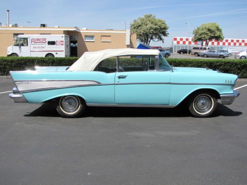 1957 Chevrolet Bel Air Convertible, US $34,900.00, image 9
