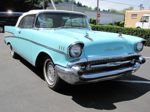 1957 Chevrolet Bel Air Convertible, US $34,900.00, image 10