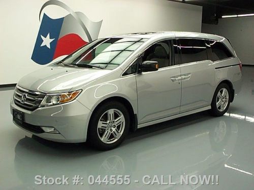 2011 honda odyssey touring sunroof nav dvd leather 48k texas direct auto