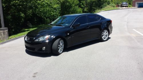 2007 lexus is350 f-sport sedan rwd