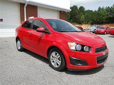 Chevrolet sonic ls low miles 4 dr sedan automatic gasoline 1.8l l4 mpi dohc 16v