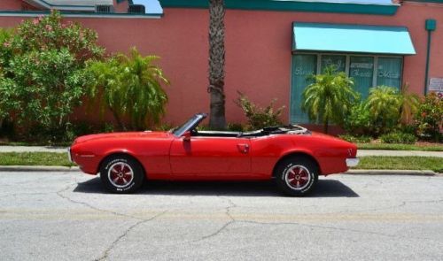 Pontiac firebird convertible must see painted underside 350 v8 power brakes !!!