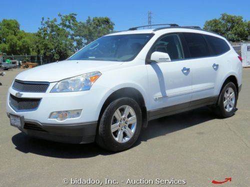 2009 chevrolet traverse lt 4 door sport utility vehicle suv a/c v6 3.6l bidadoo