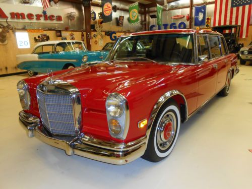 Mercedes 600 swb limo in stunning red excellent condition no reserve