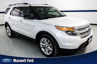 12 explorer xlt 4x2, 3.5l v6, auto, cloth, alloys, clean 1 owner, non-rental!