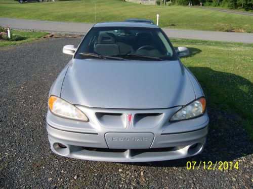 2000 silver pontiac grand am gt