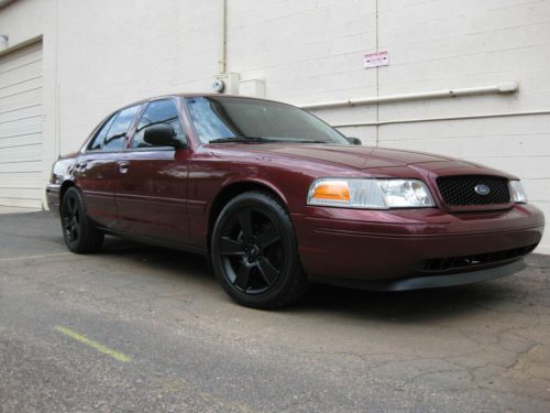 2005 ford crown victoria lx sport p74 toreador red light flint interior upgrades