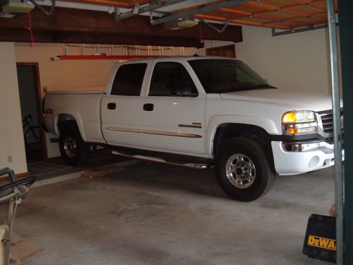 2003 gmc sierra 2500 hd sle crew cab pickup 4-door 6.6l duramax allison 4x4