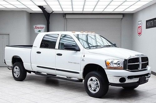 2006 ram 3500 diesel 4x4 slt mega cab 6-speed 1 texas owner