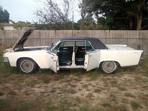 1965 Lincoln Continental 65,000 Miles White SMOKE FREE Clean EVERYTHING ORIGINAL, image 1
