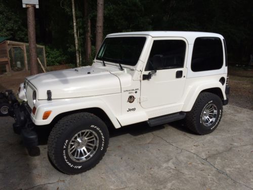 1999 jeep wrangler sahara sport utility 2-door 4.0l