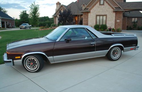 1985 chevrolet el camino conquista standard cab pickup 2-door 5.0l