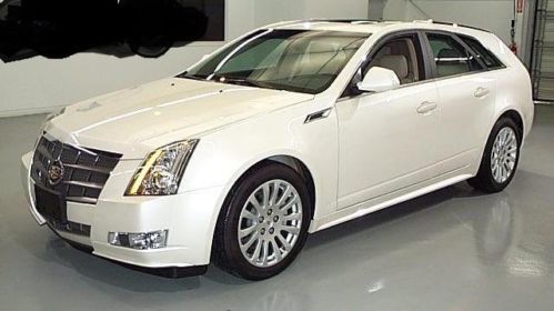 Cadillac cts performance wagon pearl white