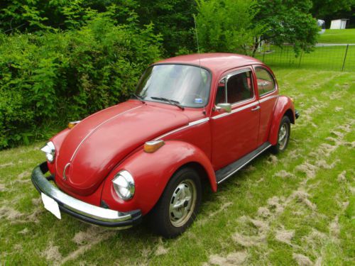 1974 volkswagen super beetle base sedan 2-door 1.6l