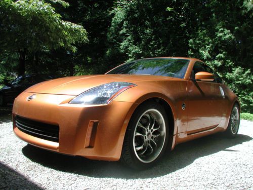 350 z - sunset lemans orange