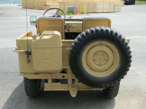 1947 Willy's Jeep CJ2A ~ WWII Tribute ~ BEAUTIFULLY RESTORED ~ DRIVE ANYWHERE, image 15