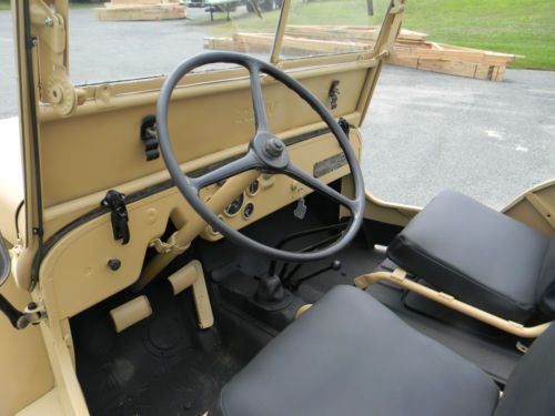 1947 Willy's Jeep CJ2A ~ WWII Tribute ~ BEAUTIFULLY RESTORED ~ DRIVE ANYWHERE, image 20