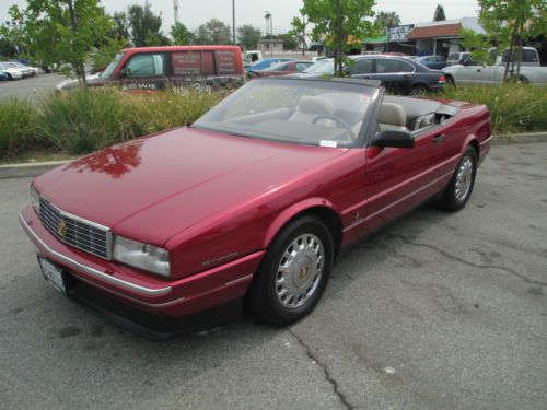 1993 cadillac allante base convertible 2-door 4.6l