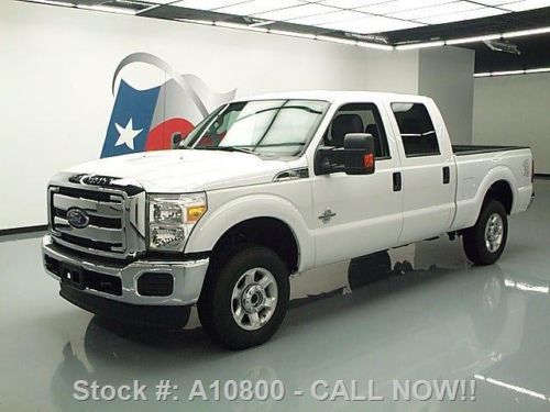 2014 ford f250 xlt crew 4x4 diesel bedliner tow 29k mi texas direct auto