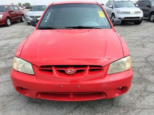 Used car: 2001 hyundai accent gs hatchback 3-door 1.6l