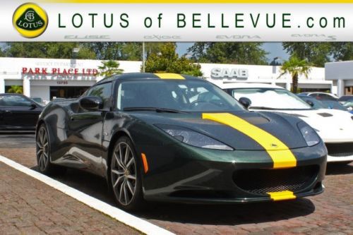 2011 lotus evora s 2+2 epson green over slate grey w/ all the options