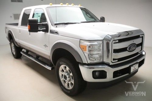 2013 srw lariat crew 4x4 fx4 navigation sunroof leather heated v8 diesel