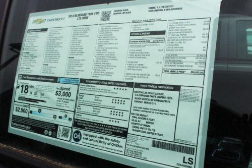 2014 Chevrolet Silverado 1500 1LZ, US $50,155.00, image 10