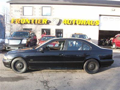 540i 5 series 4 dr sedan gasoline 4.4l v8 fi dohc 32v jet black