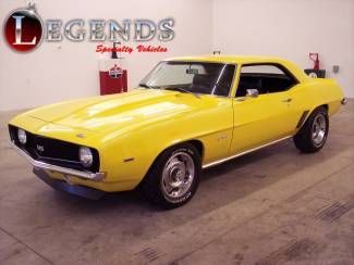 1969 yellow chevrolet camaro built 350ci sbc automatic classic musclecar